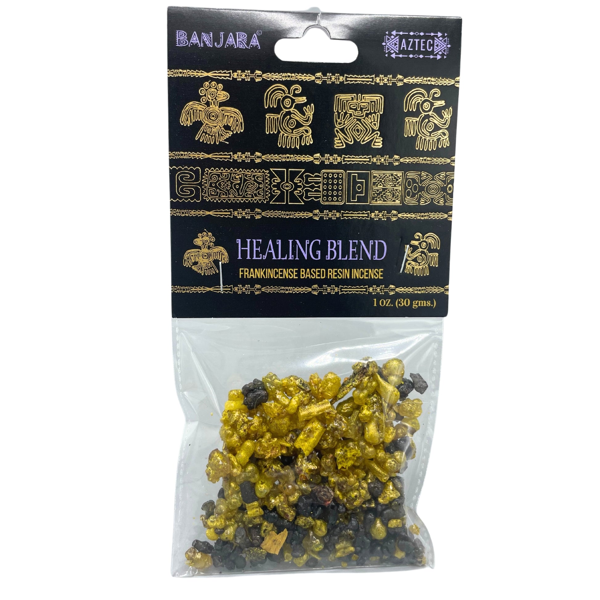 Banjara Healing Blend Tree Resin Incense - 30g - Crystal Nest