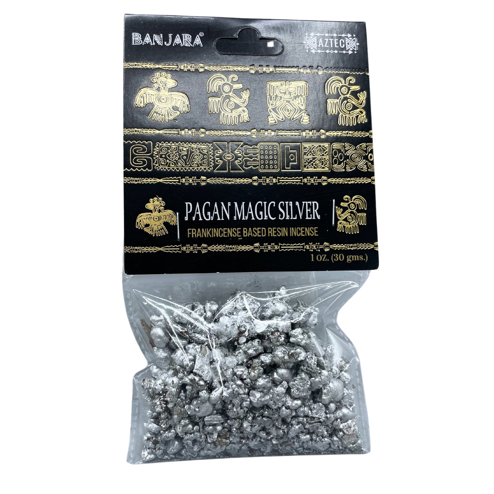 Banjara Pagan Magic Silver Tree Resin Incense - 30g - Crystal Nest