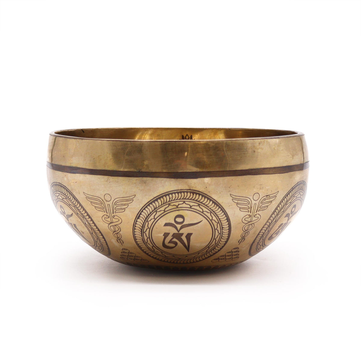 Bodhi Tree Buddha Tibetan Singing Bowl Ritual Set - Crystal Nest