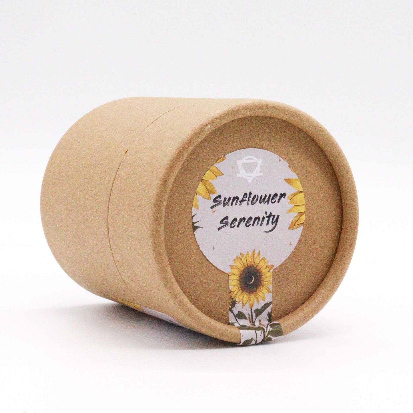 Sunflower Serenity Aromatherapy Gift Set | Chamomile & Grapefruit Bath Bomb, Himalayan Salt & Sunflower Petals - Crystal Nest