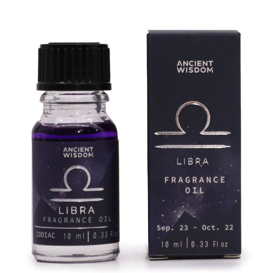 Zodiac Fragrance Oil 10ml – Libra | Cool Jade & Oakmoss - Crystal Nest