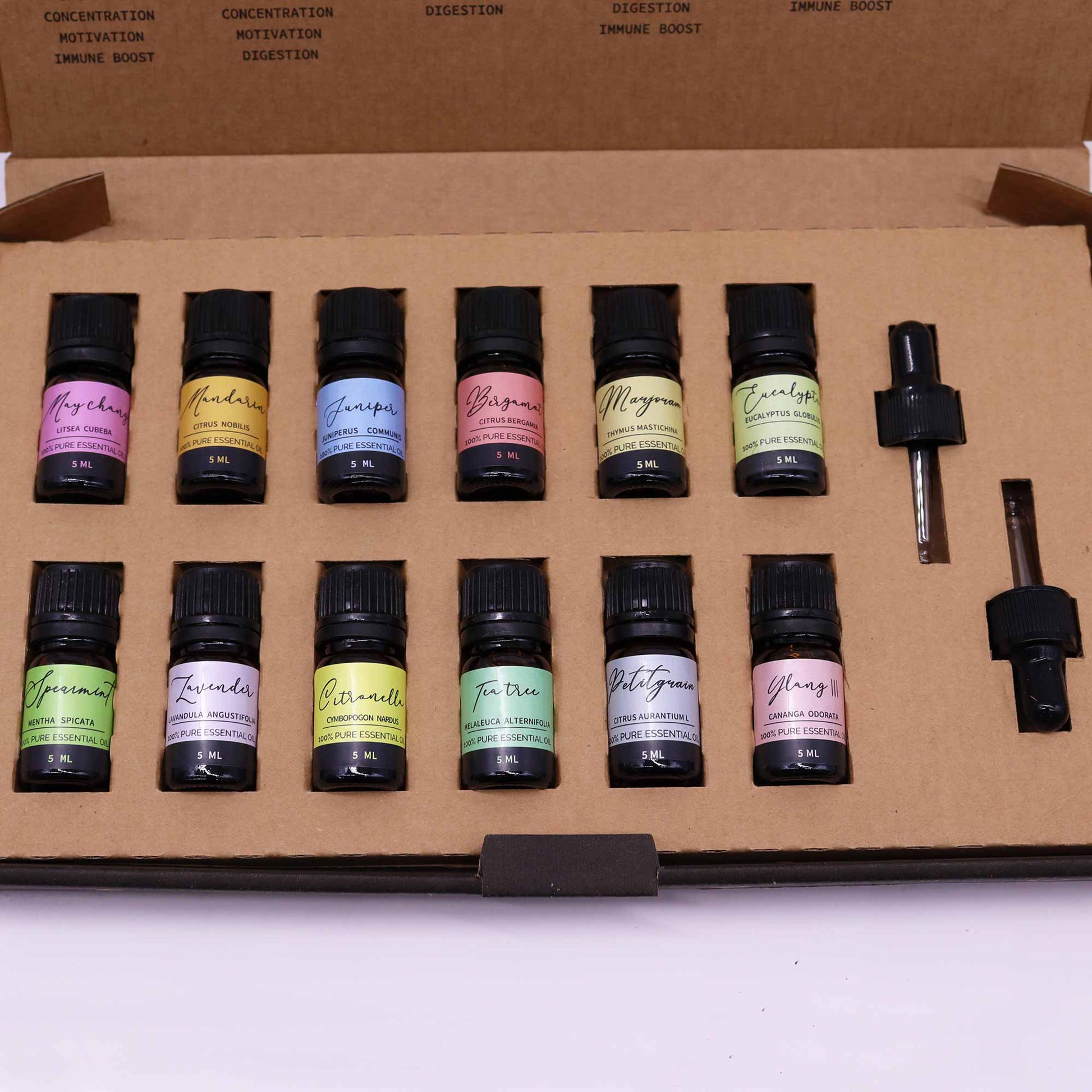 Spring Awakening Essential Oil Gift Set | 12 Revitalising Oils for a Fresh Start - Crystal Nest