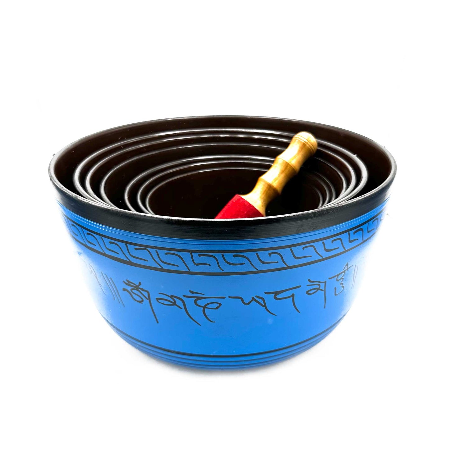 7 Chakra Small Singing Bowl Set | 13.5–23cm | Sound Healing & Meditation