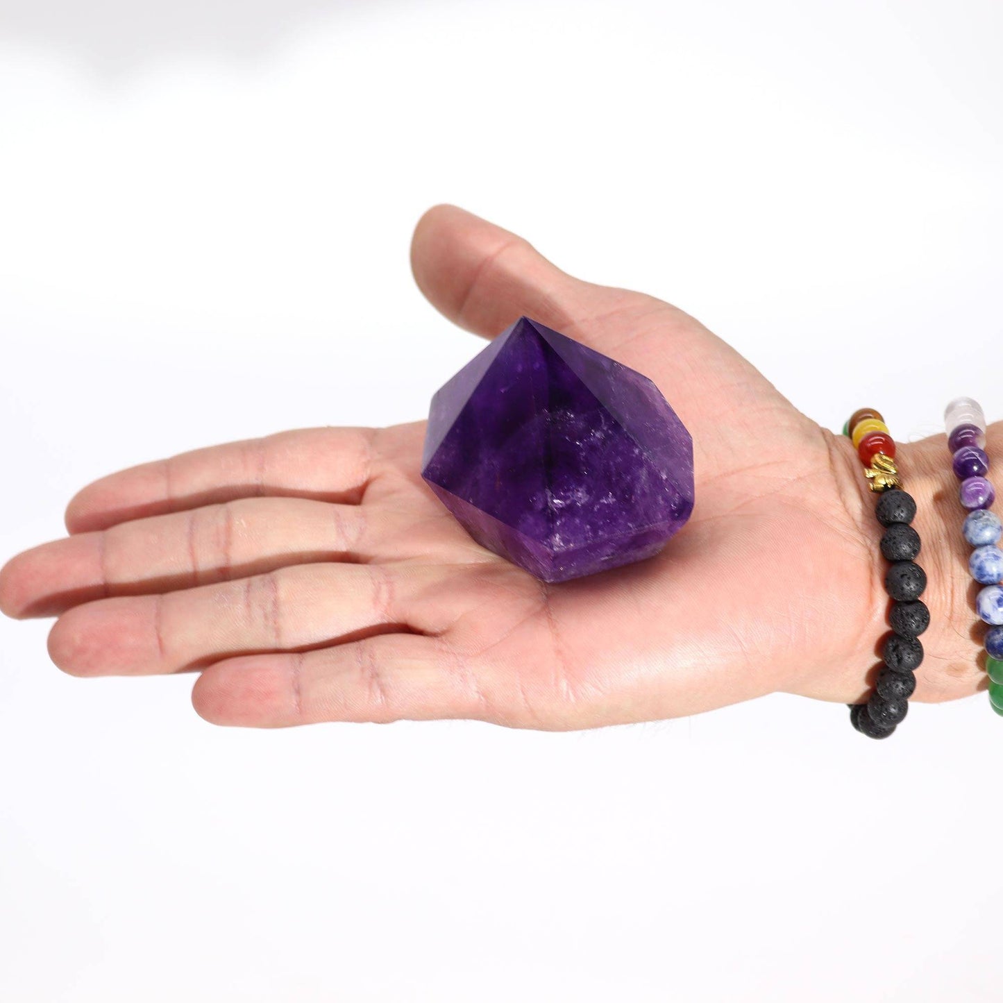 Amethyst Crystal Hexagonal Prism - Crystal Nest