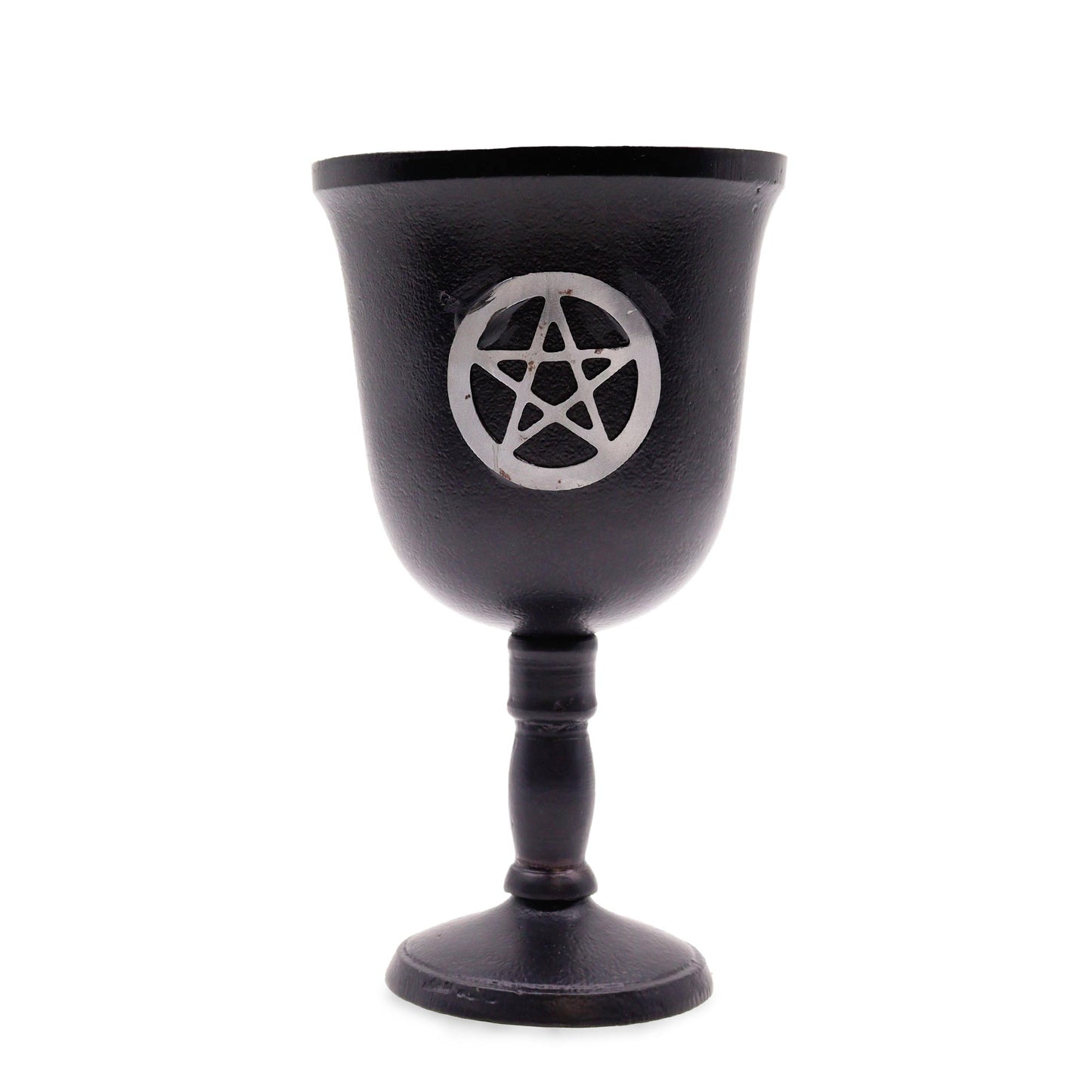 Iron Ritual Goblet – Pentagram | Altar Accessory