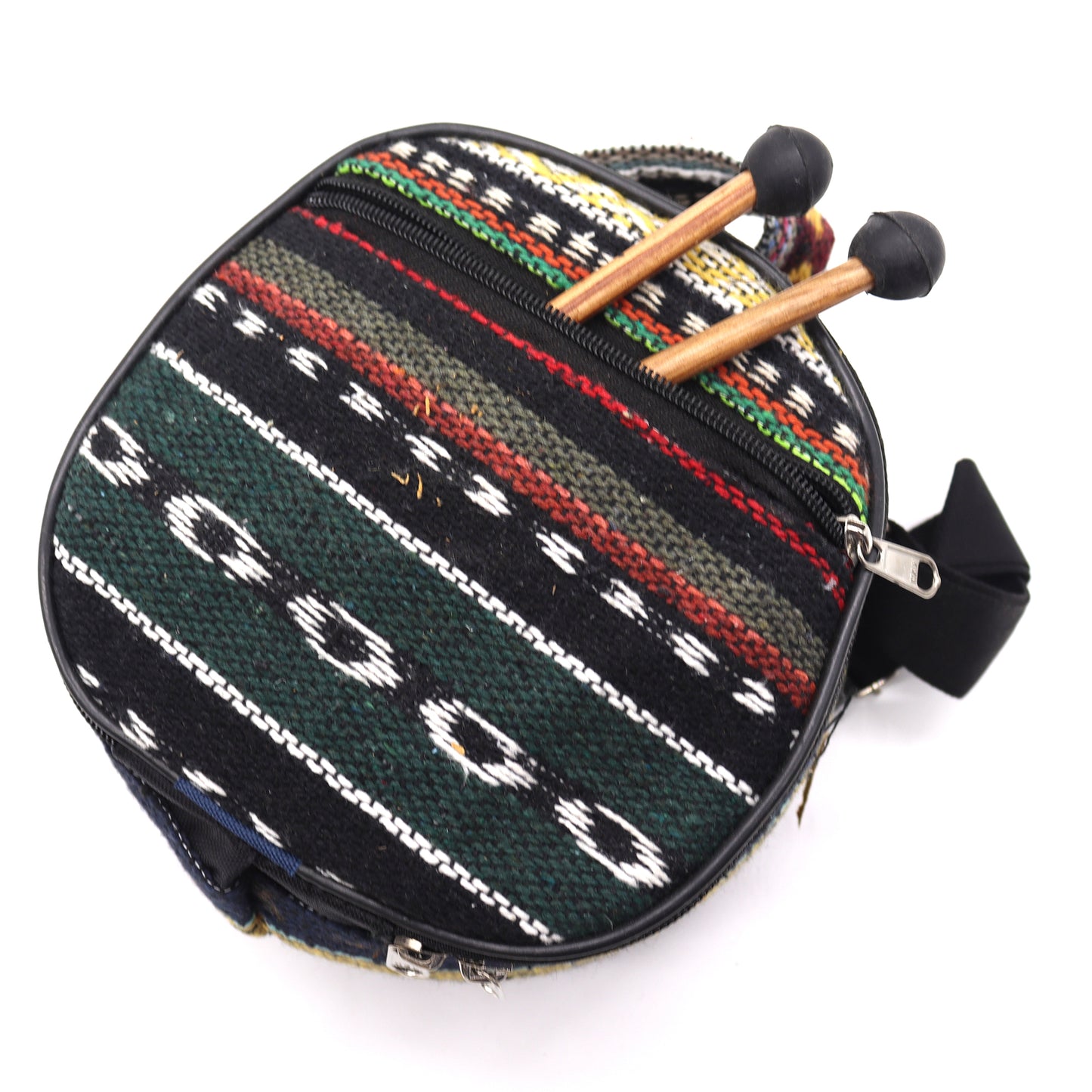 Hapi Steel Tongue Drum – Colourful Mandala Tile Design - Medium - Crystal Nest