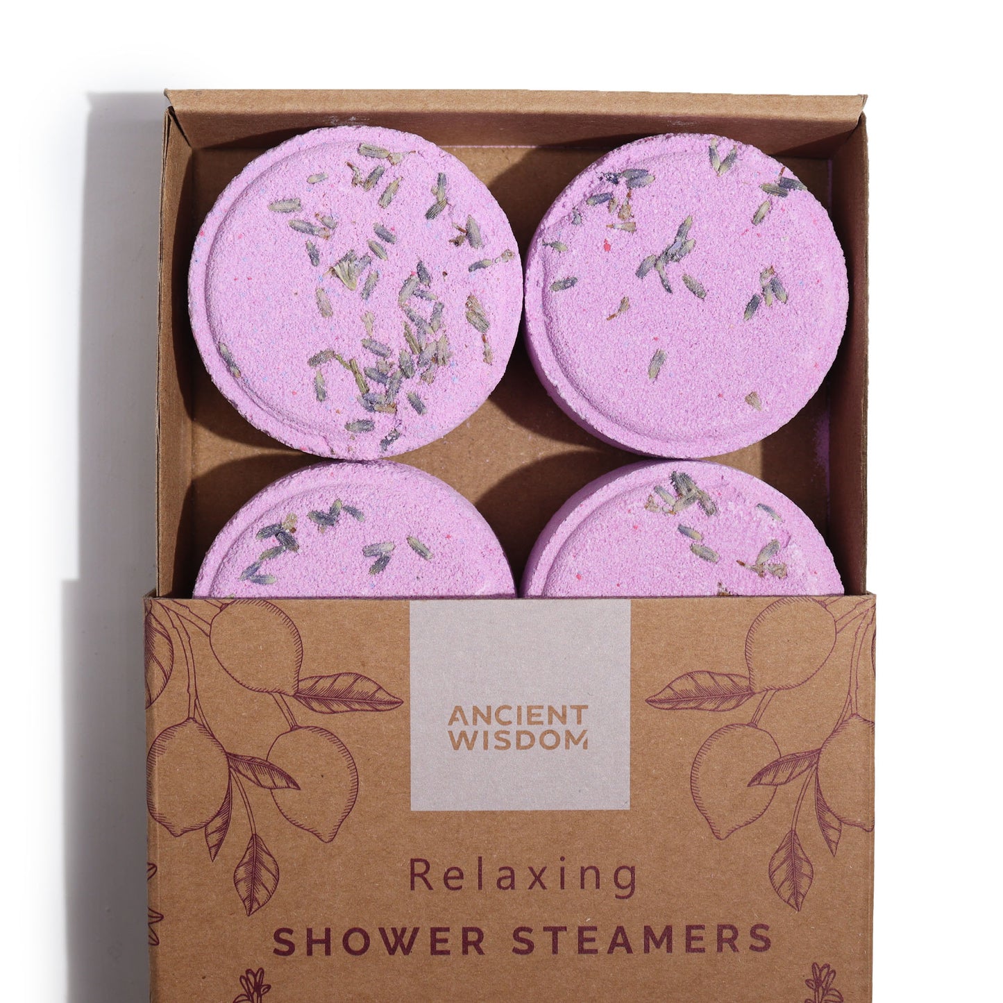 Relaxing Shower Steamers | Calming Aromatherapy | Set of 4