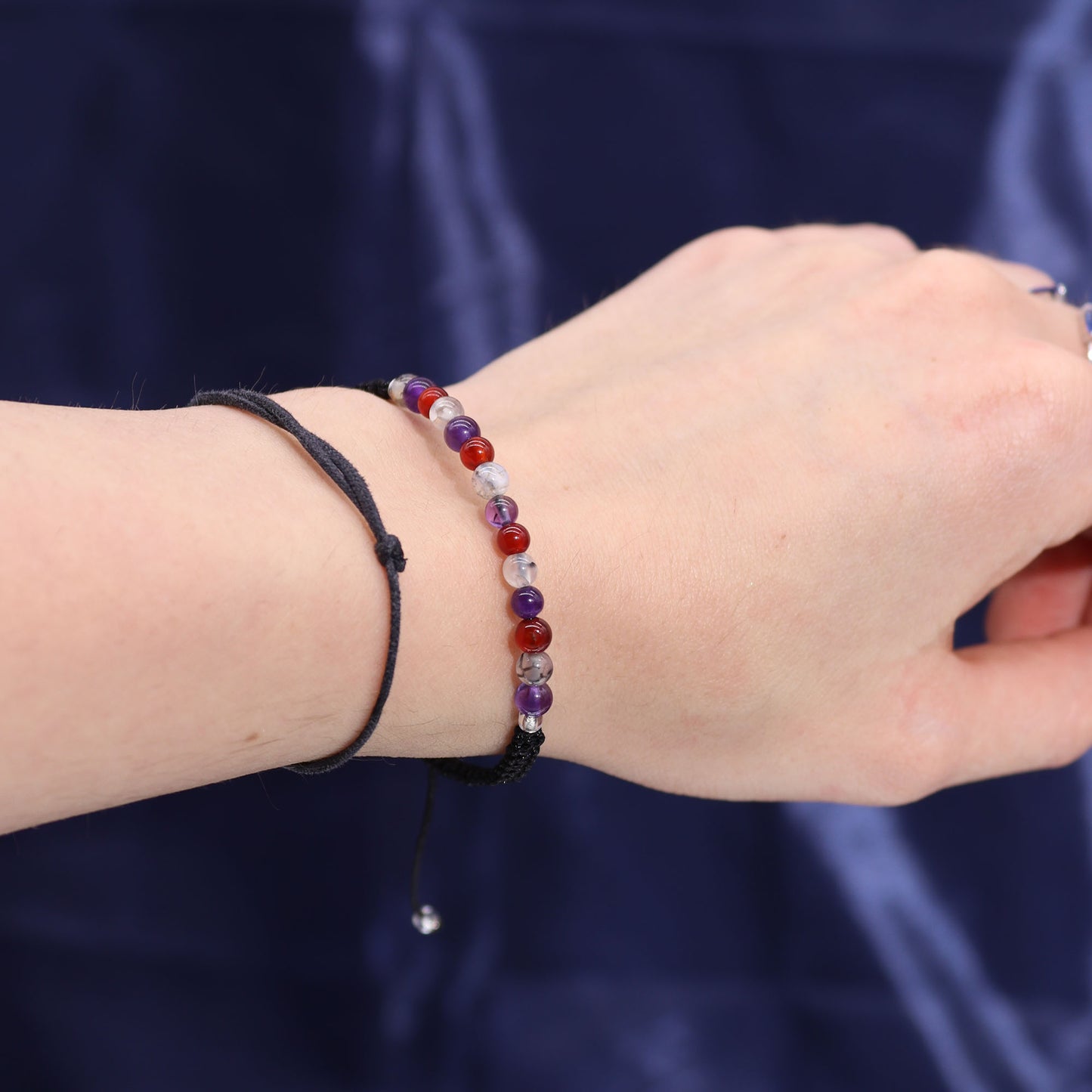 Virgo Zodiac Crystal Candle with Gemstone Bracelet - Crystal Nest