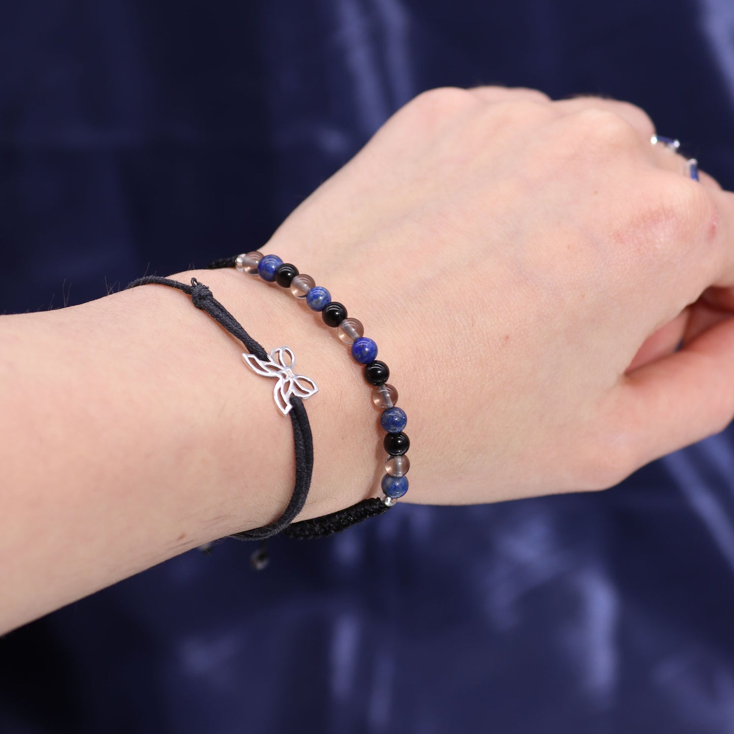 Scorpio Zodiac Crystal Candle with Gemstone Bracelet - Crystal Nest