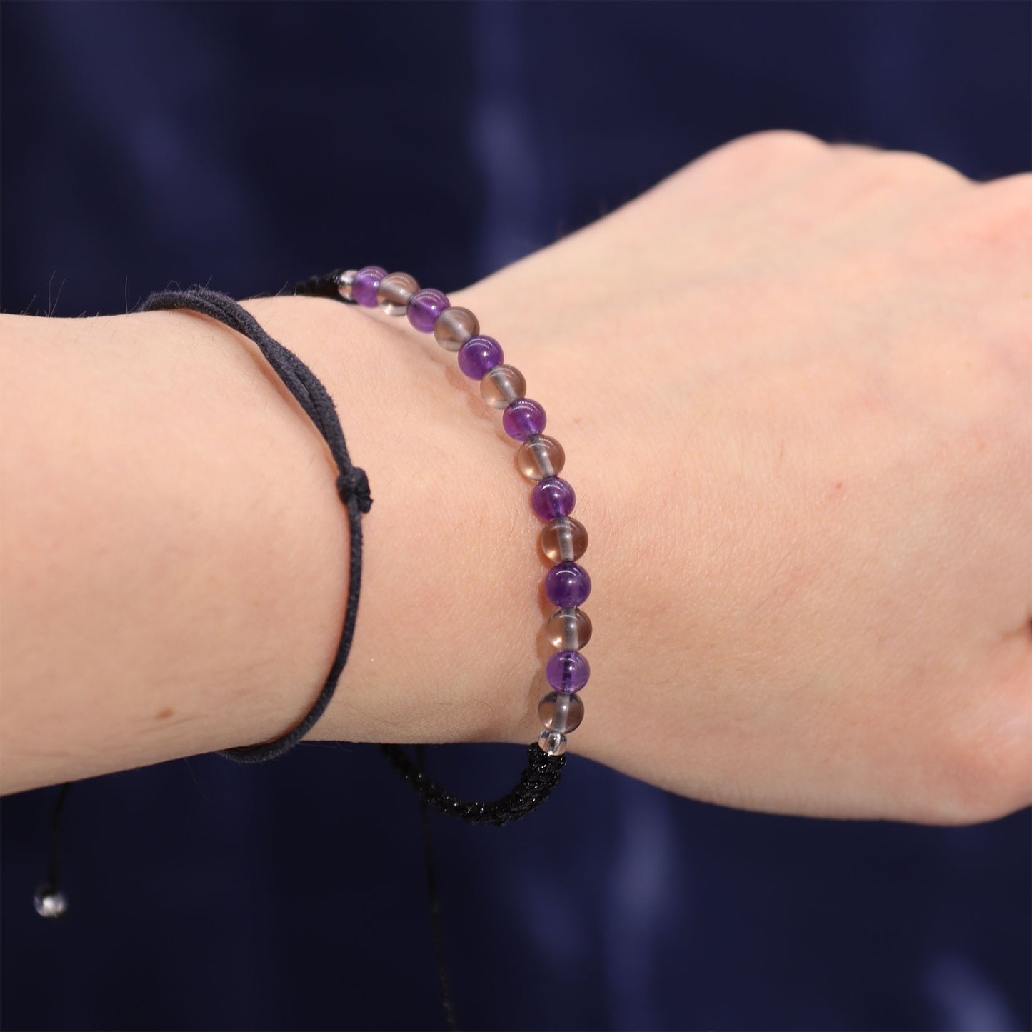 Capricorn Zodiac Crystal Candle with Gemstone Bracelet - Crystal Nest