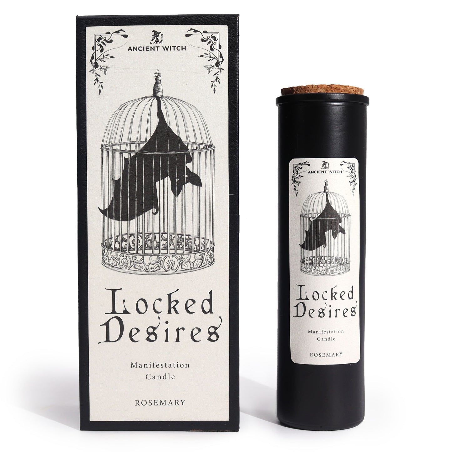 Locked Desires Ritual Candle – Manifestation | Rosemary | Soy Wax