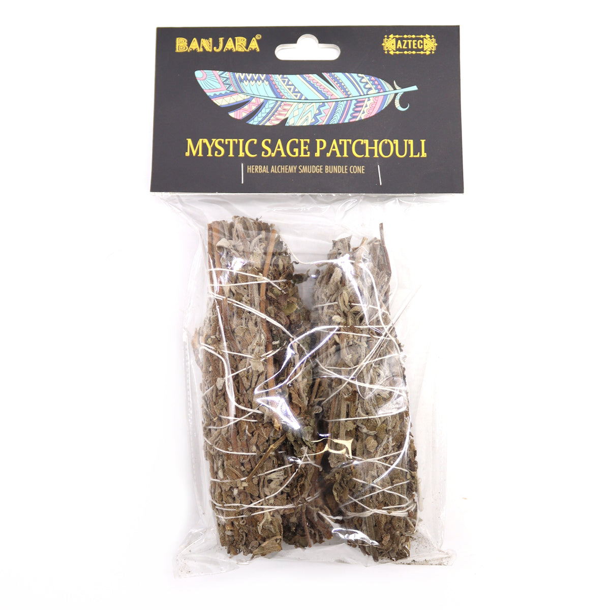 Indian Sage & Patchouli Banjara Smudge Stick Set | Grounding & Cleansing - Crystal Nest