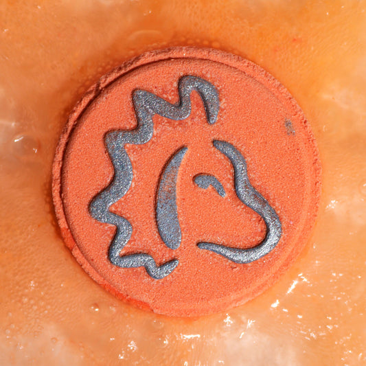 Leo Zodiac Bath Fizzers | Crystal-Inspired Soak with Horoscope Surprise | Set of 2 - Crystal Nest