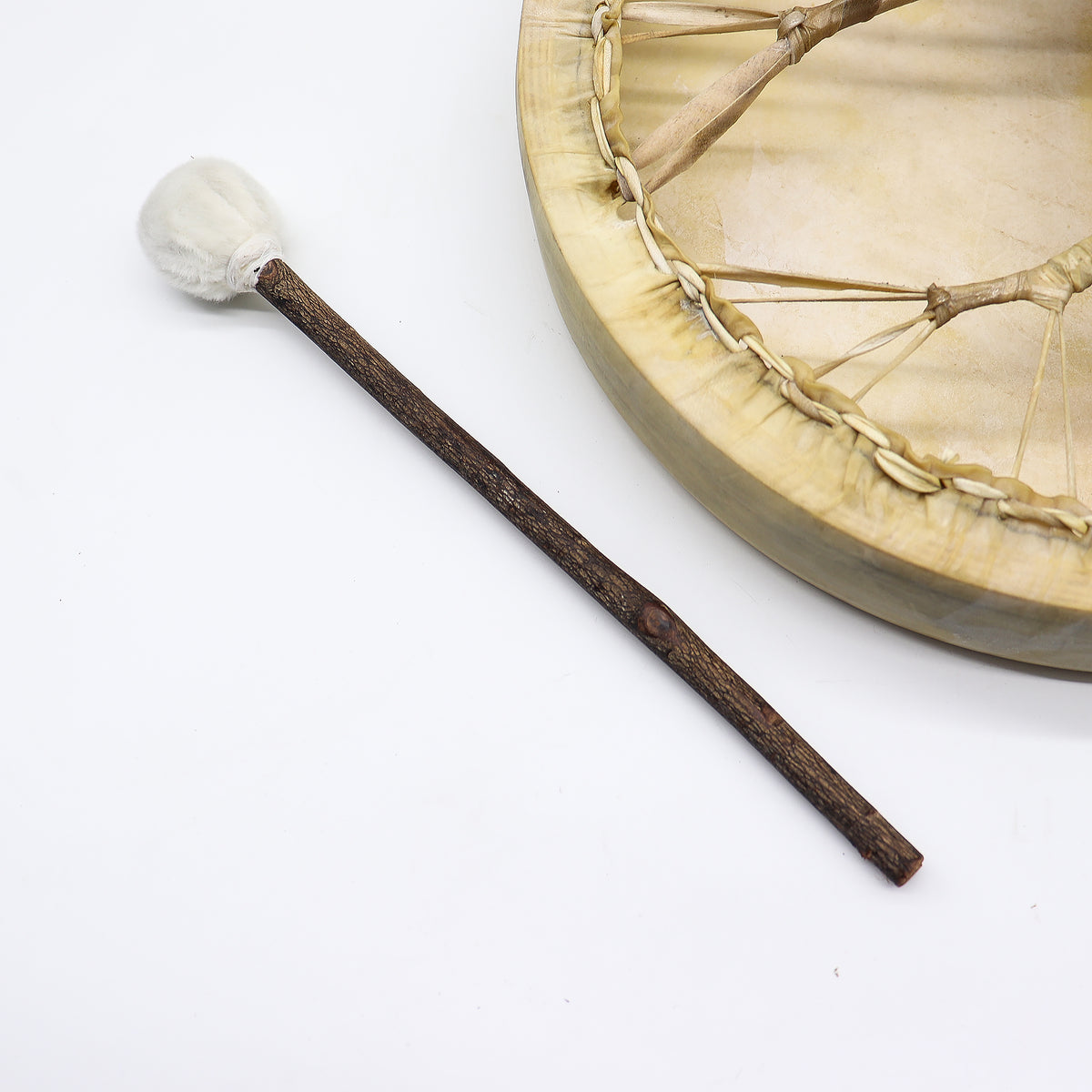Spirit of the Eagle Shaman Drum | 40cm Tunable Frame Drum - Crystal Nest