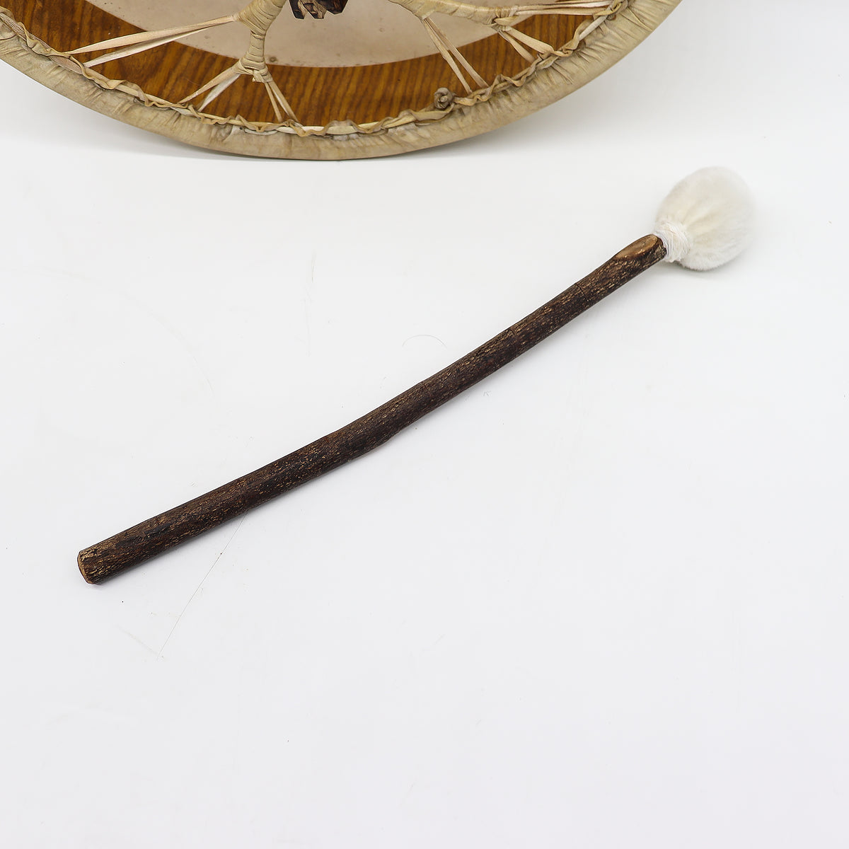 Spirit of the Bear Shaman Drum | 40cm Tunable Frame Drum - Crystal Nest