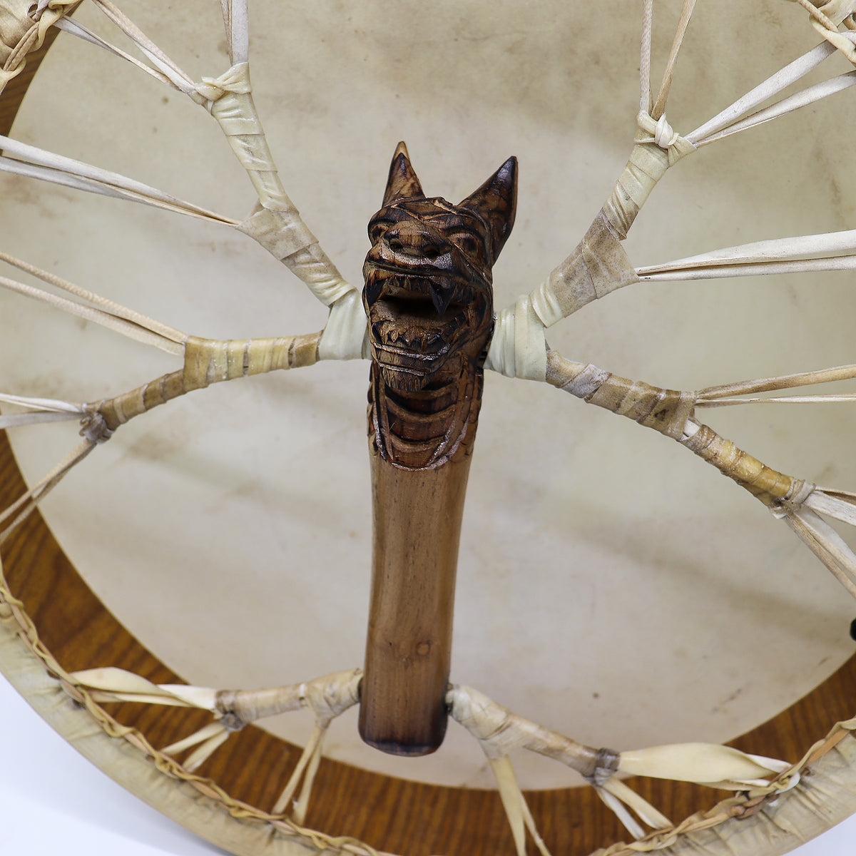 Spirit of the Dragon Shaman Drum | 40cm Tunable Frame Drum - Crystal Nest