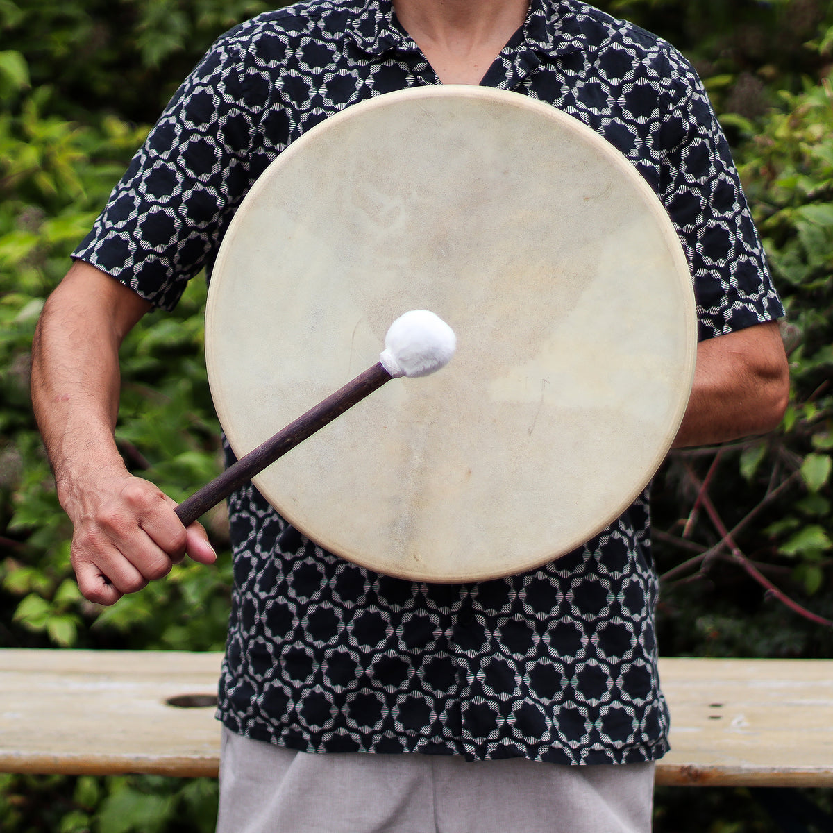 Spirit of the Dragon Shaman Drum | 40cm Tunable Frame Drum - Crystal Nest