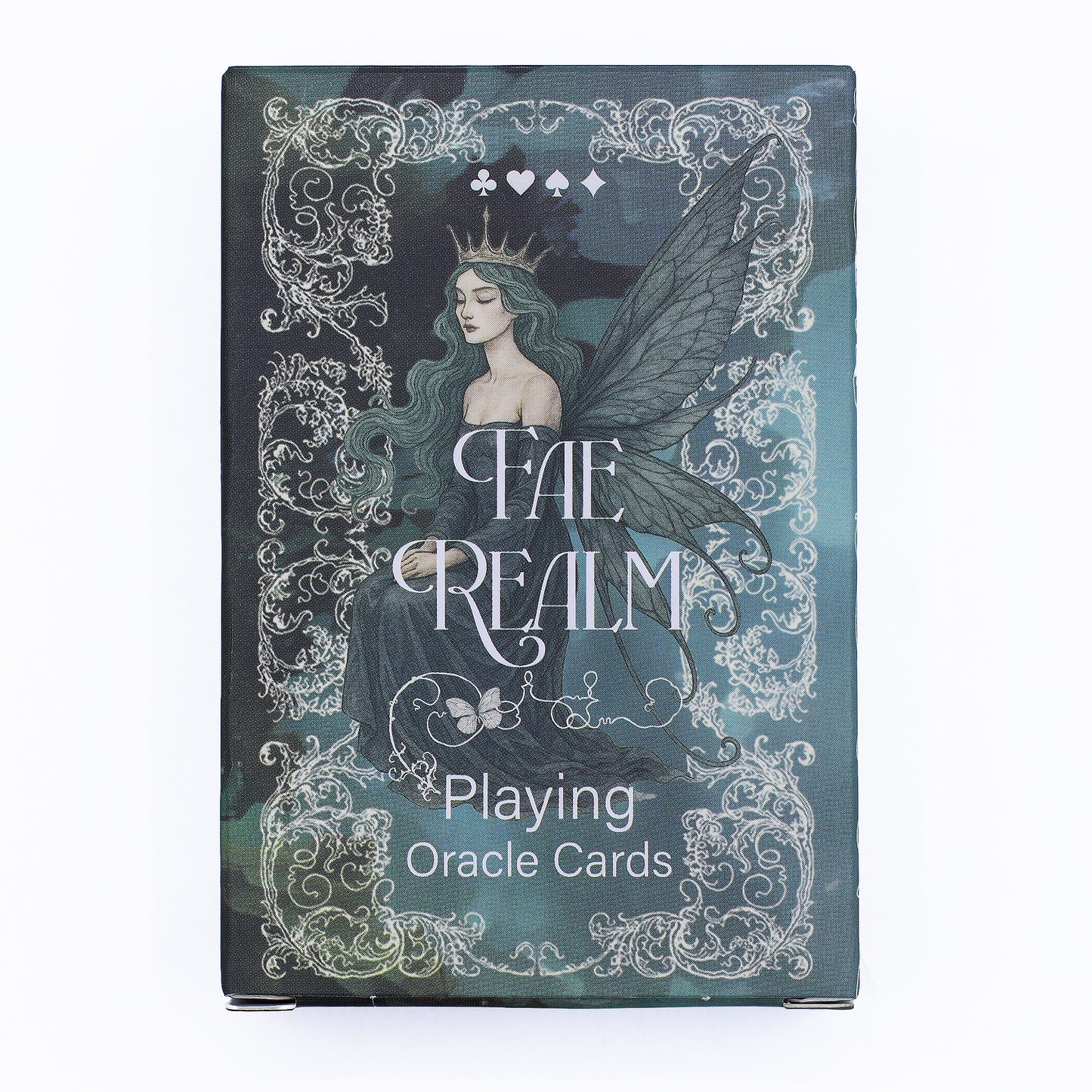 Fae Realm Playing & Oracle Cards – Fairy Divination Deck | 54-Card Game Set