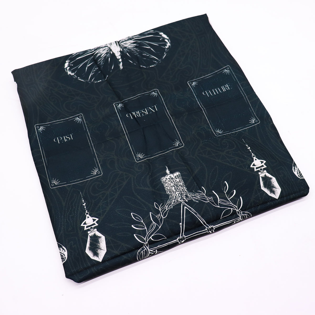 Witch’s Garden Tarot & Oracle Card Reading Cloth - Crystal Nest