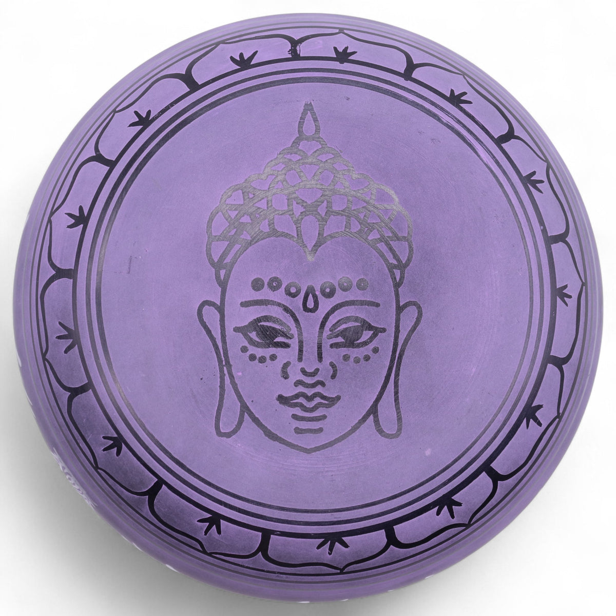 Purple Haze Singing Bowl | Extra Loud Sound Healing & Meditation Bowl - Crystal Nest