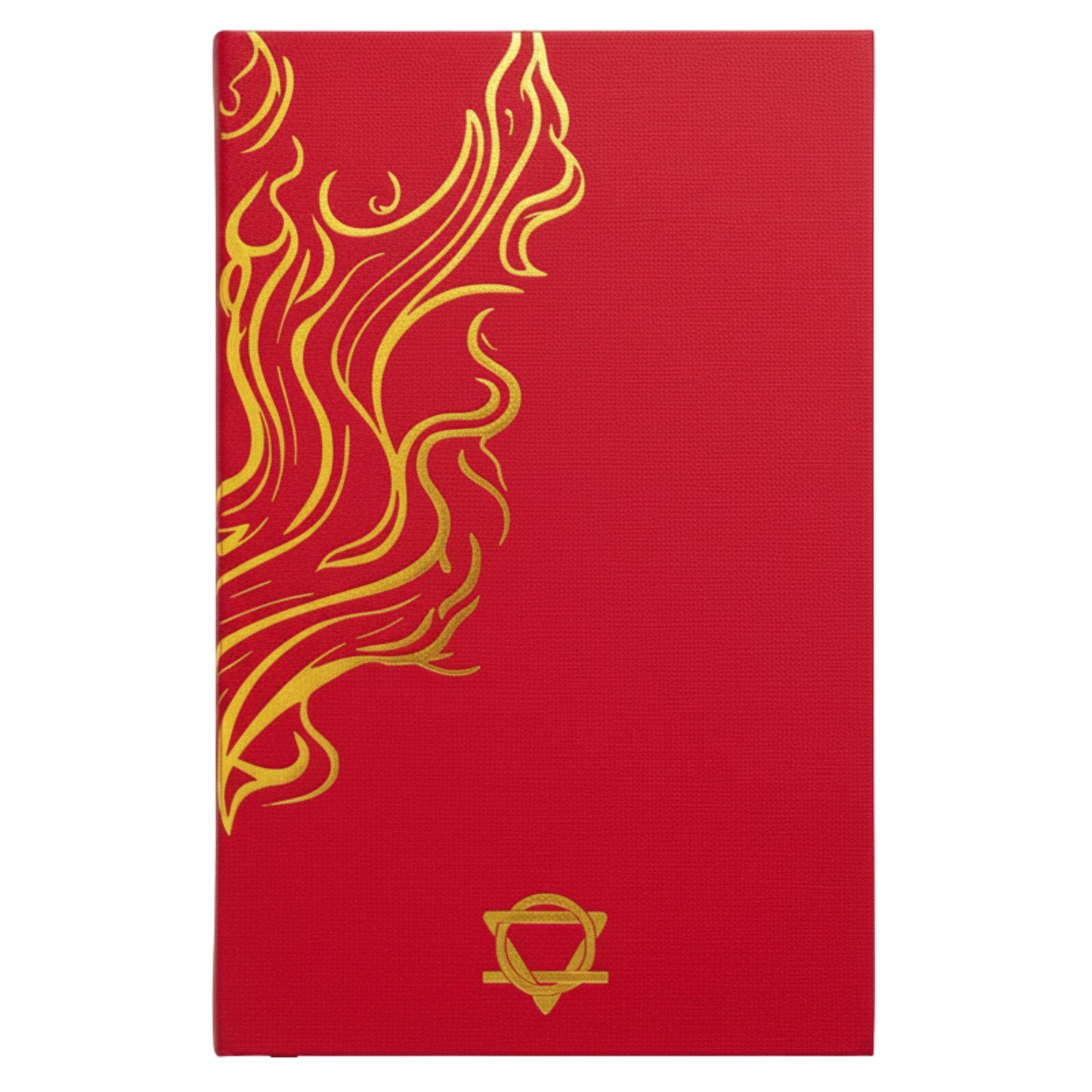 Guided Wellbeing Journal | Red Mandala Edition | Daily Self-Care & Holistic Habit Tracker - Crystal Nest