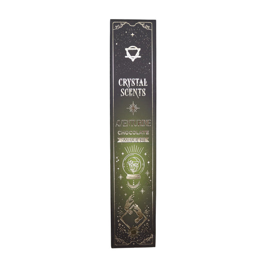 Aventurine Crystal & Chocolate Scented Smudge Incense