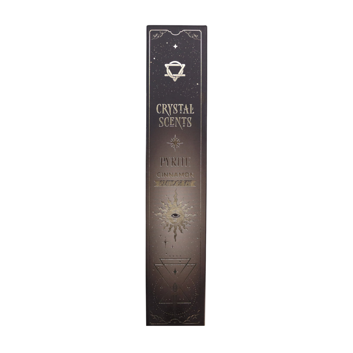 Pyrite Crystal & Cinnamon Scented Smudge Incense - Crystal Nest