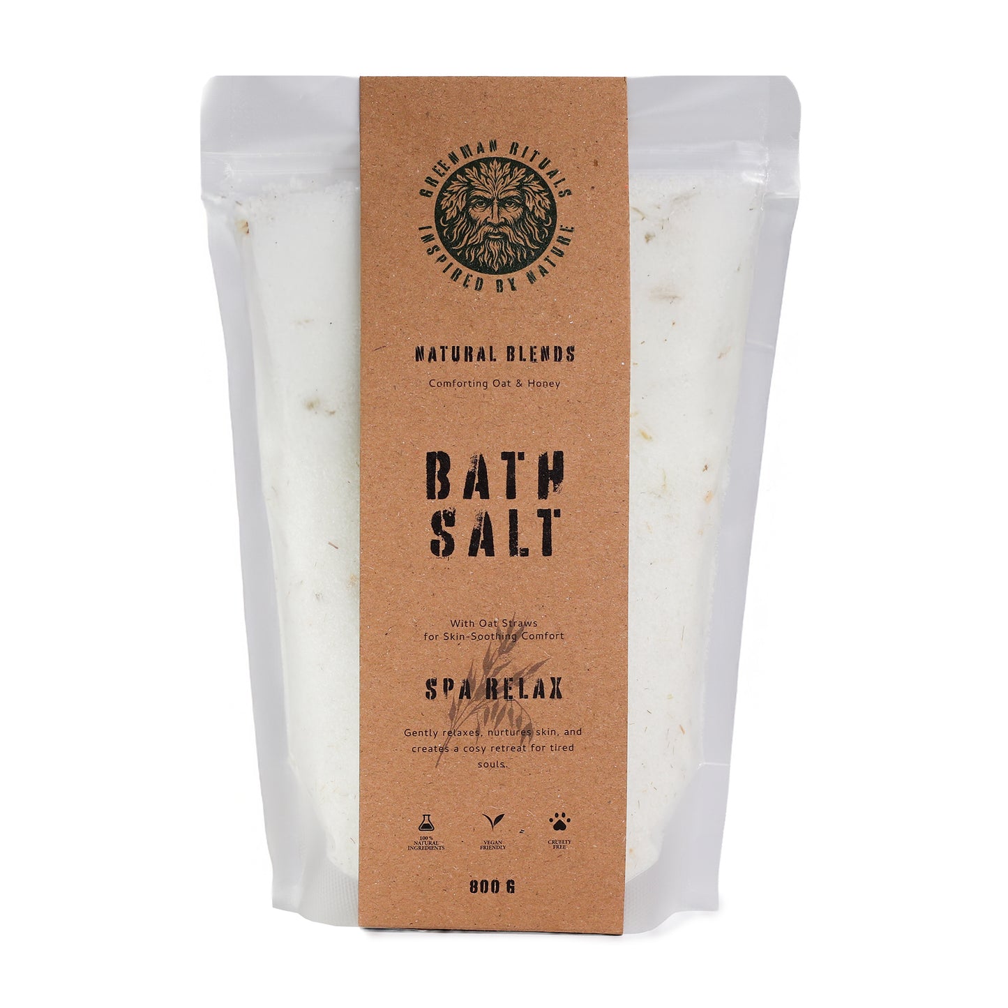 Spa Relax Oat & Honey Epsom Bath Salts | 800g