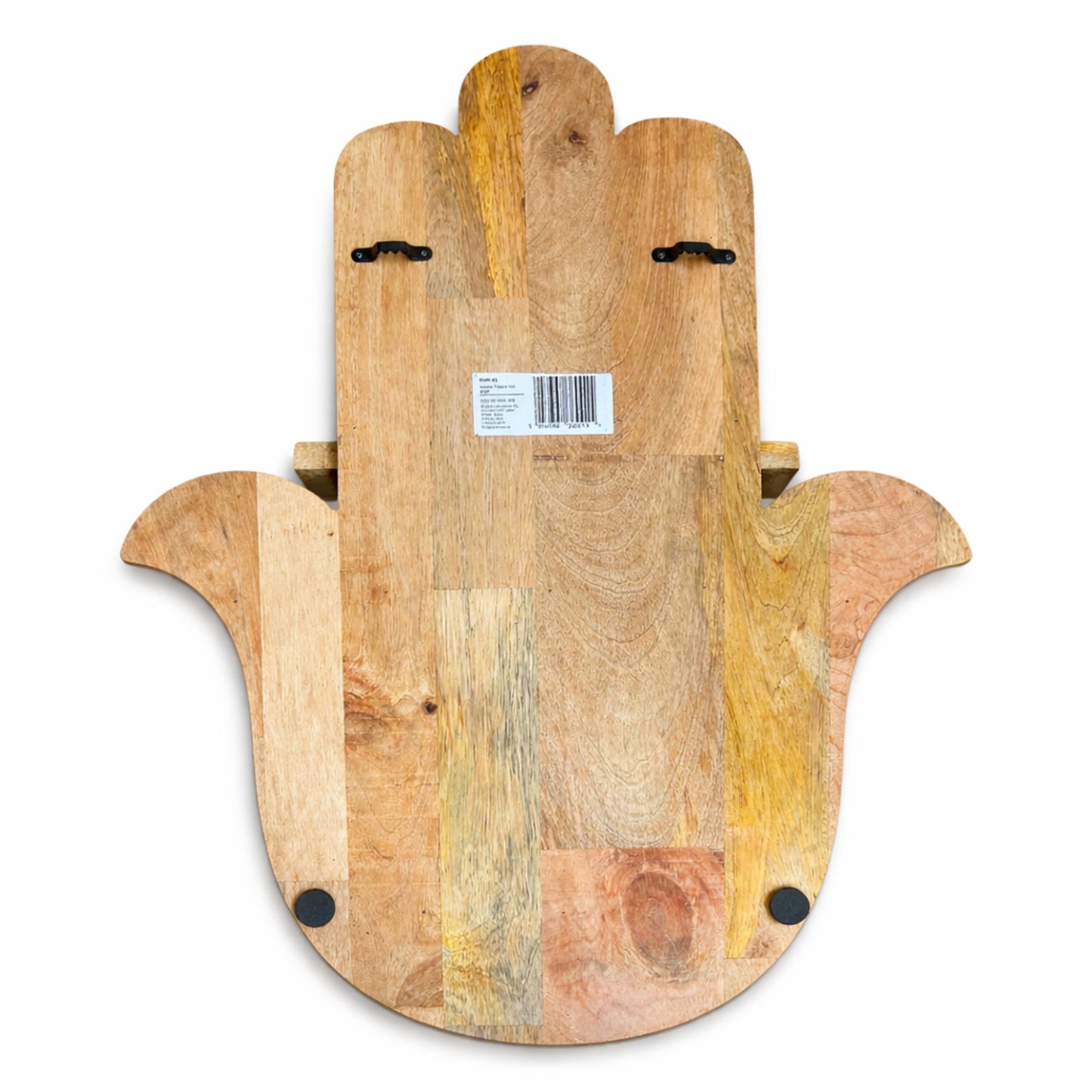 Hamsa Hand Wooden Wall Shelf - Crystal Nest