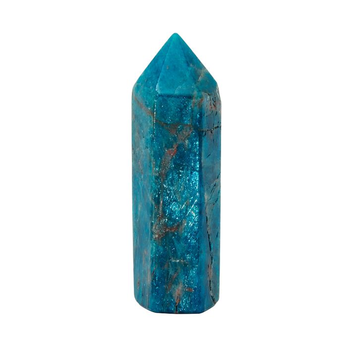 Blue Apatite Polished Point - Crystal Nest