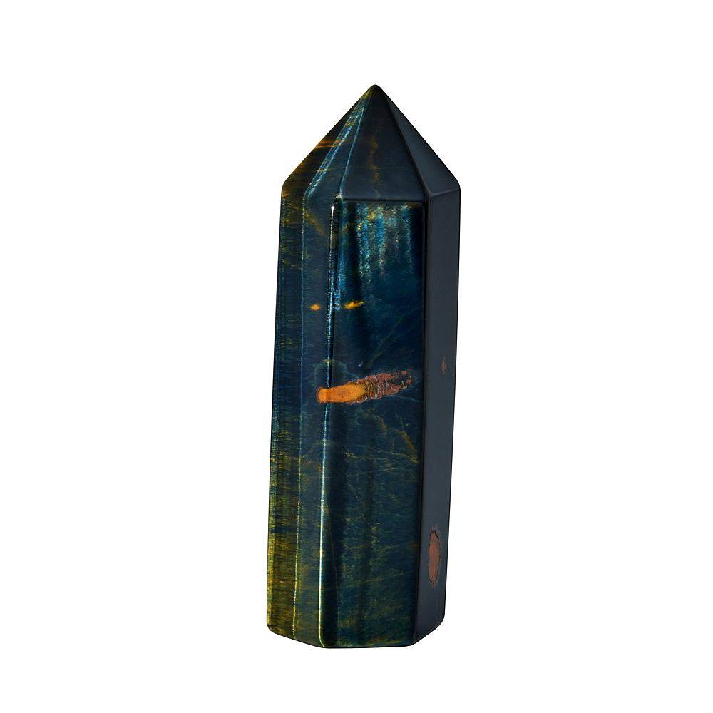 Blue Tiger Eye Polished Point - Crystal Nest