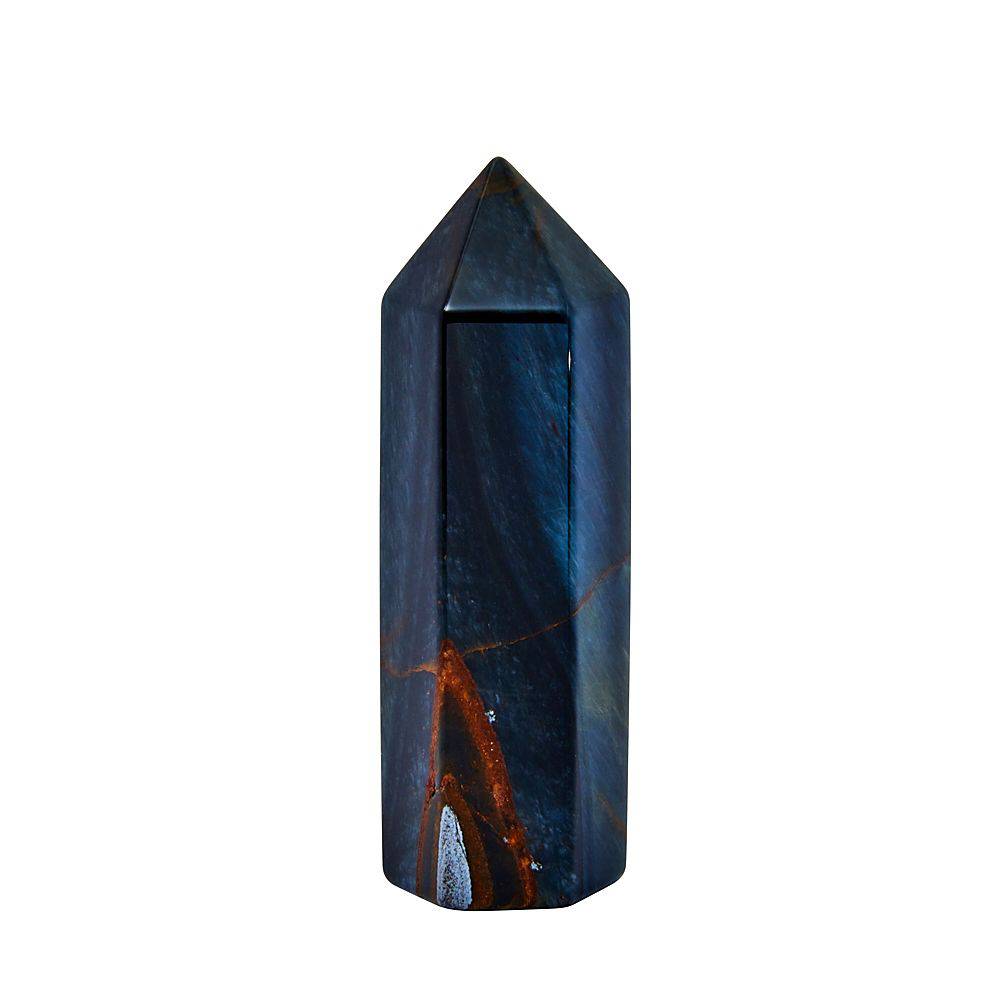 Blue Tiger Eye Polished Point - Crystal Nest