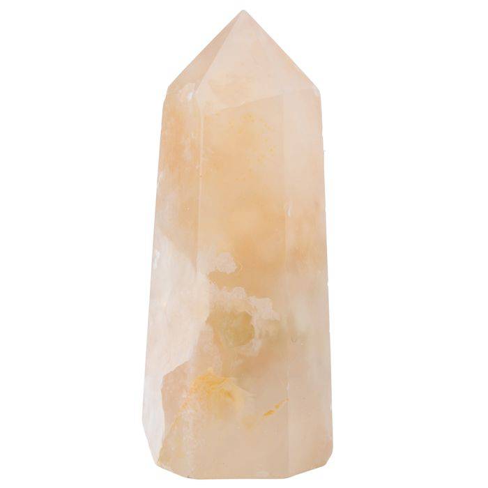 Flower Agate Polished Point - Small - Crystal Nest
