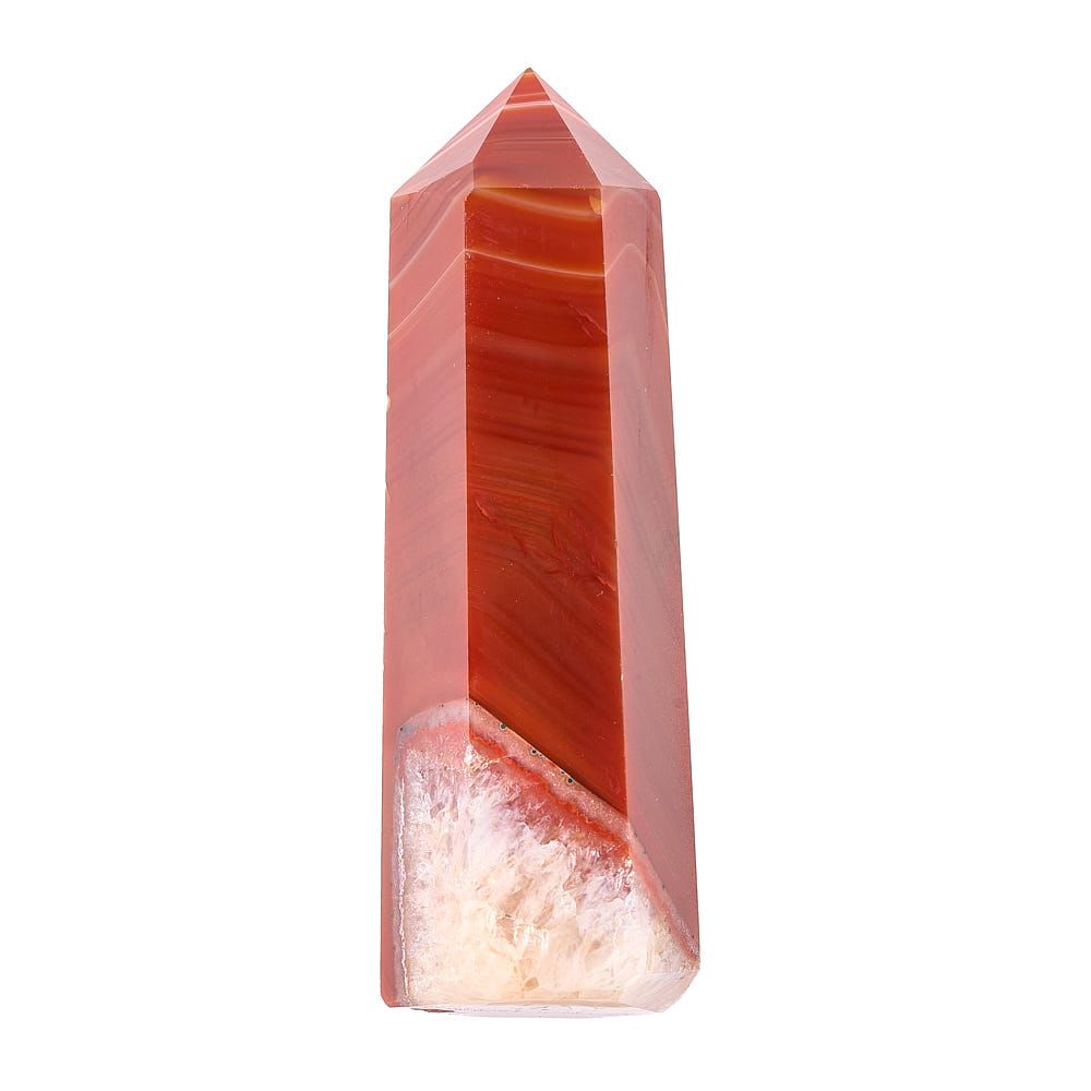 Carnelian Polished Point - Crystal Nest