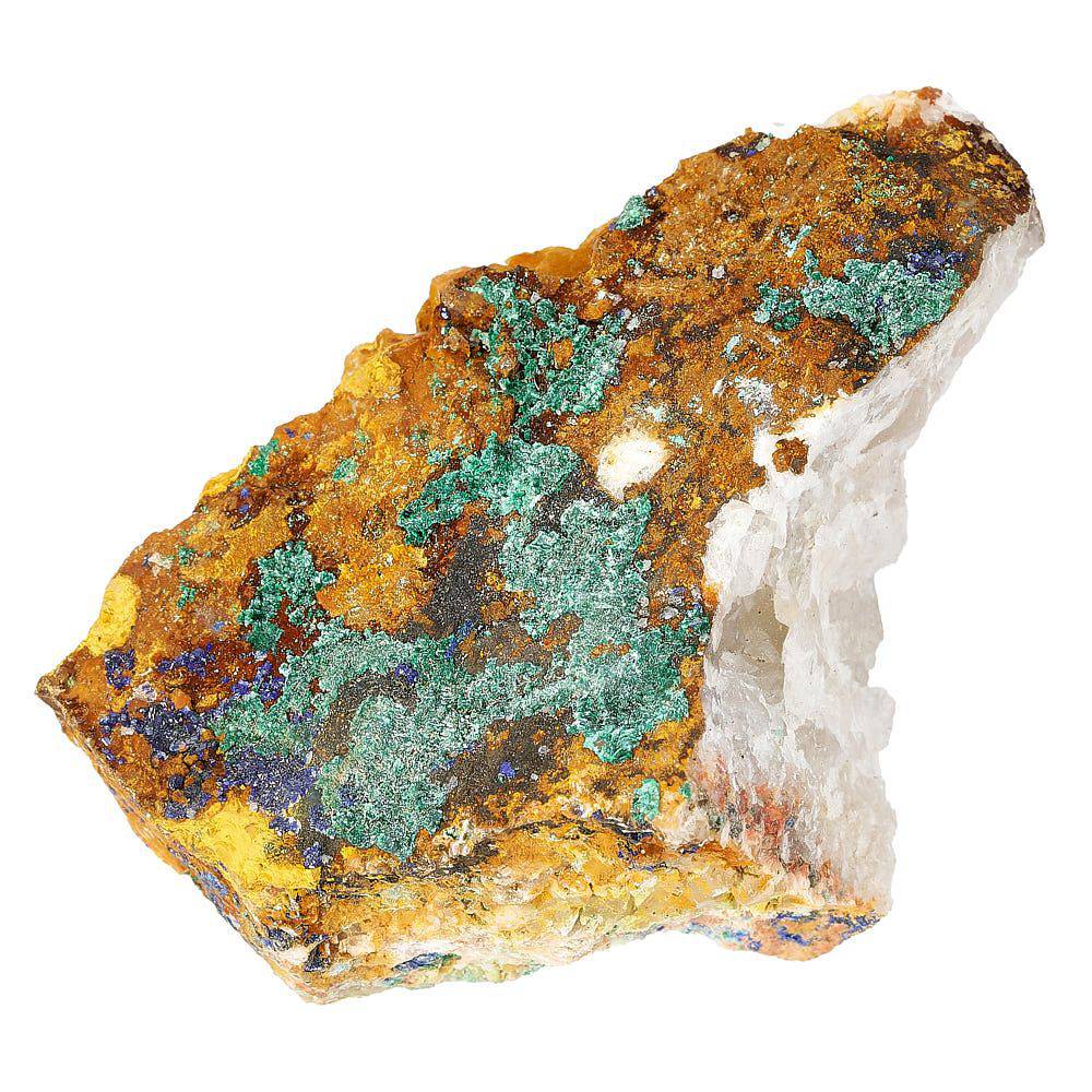 Azurite & Malachite Specimen - Medium - Crystal Nest