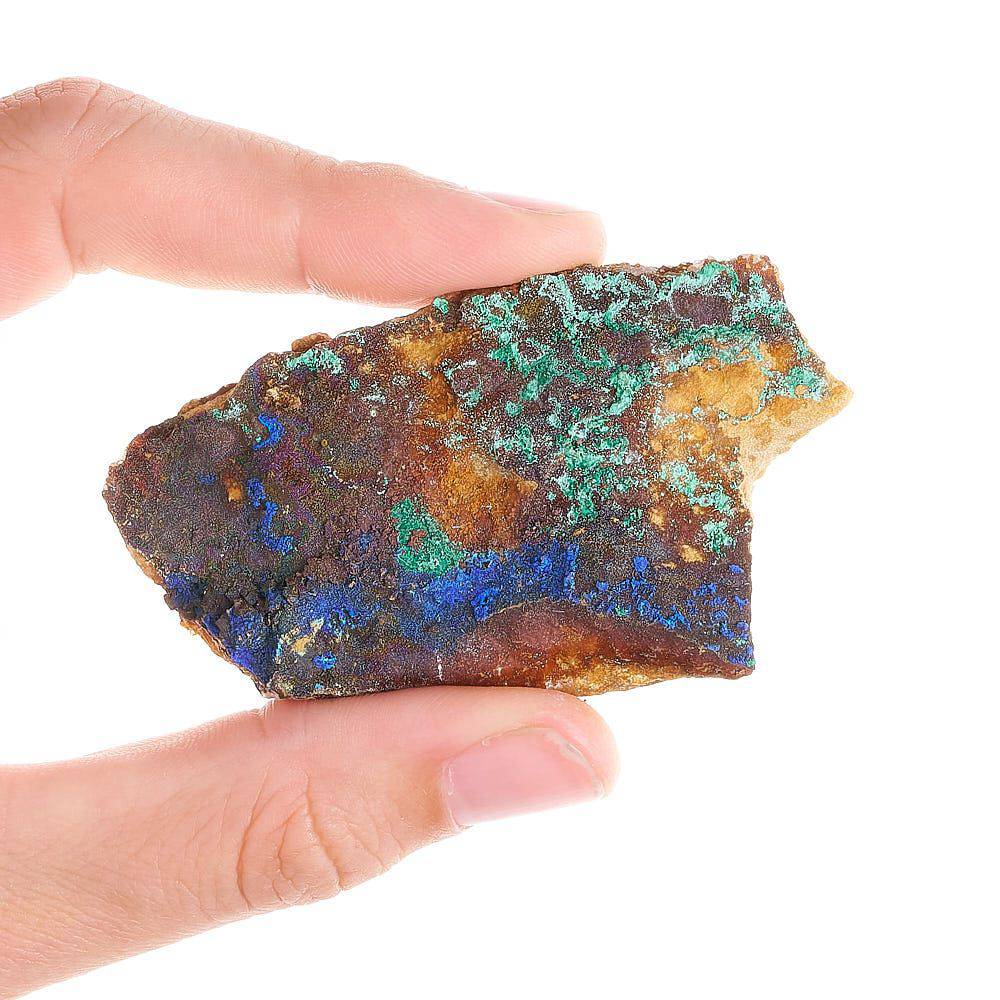 Azurite & Malachite Specimen - Medium - Crystal Nest
