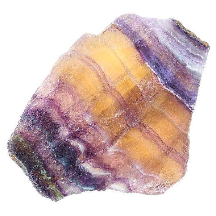 Fluorite Crystal Slice - Crystal Nest