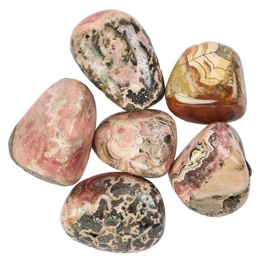 Rhodochrosite Tumblestone - Medium - Crystal Nest