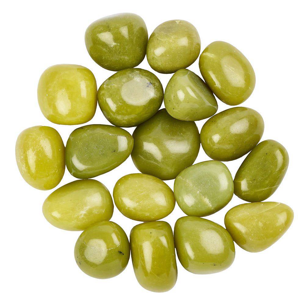 Serpentine Tumblestone - Medium - Crystal Nest