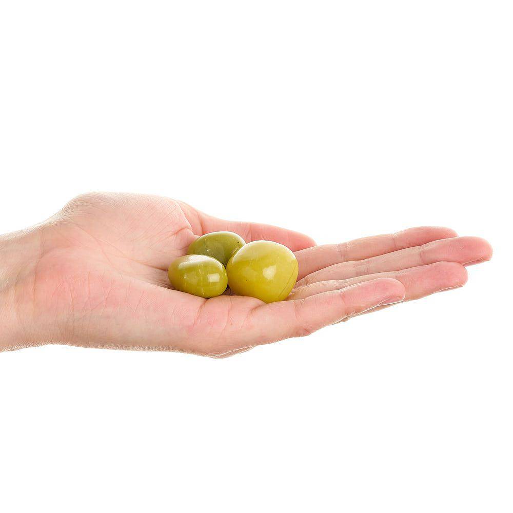 Serpentine Tumblestone - Medium - Crystal Nest