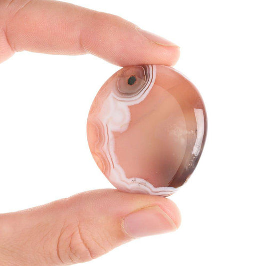 Botswana Agate Smoothstone - Crystal Nest