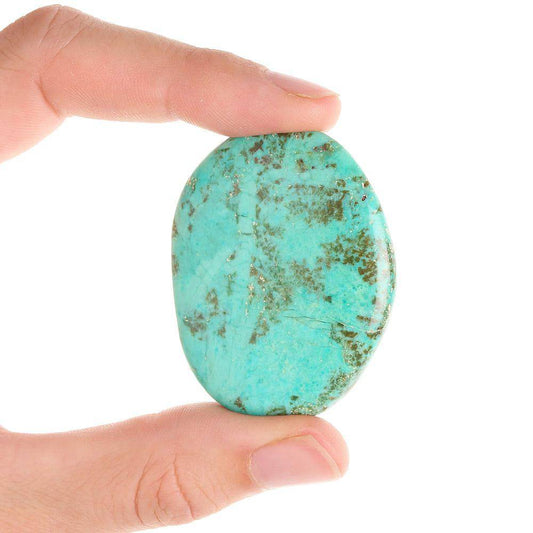 Chrysocolla Turquoise Smoothstone - Crystal Nest