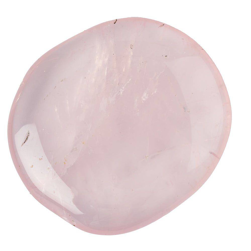 Rose Quartz Smoothstone - Crystal Nest