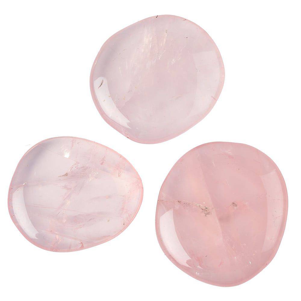 Rose Quartz Smoothstone - Crystal Nest