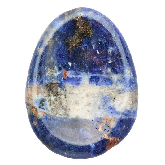 Sodalite Worry Stone - Crystal Nest