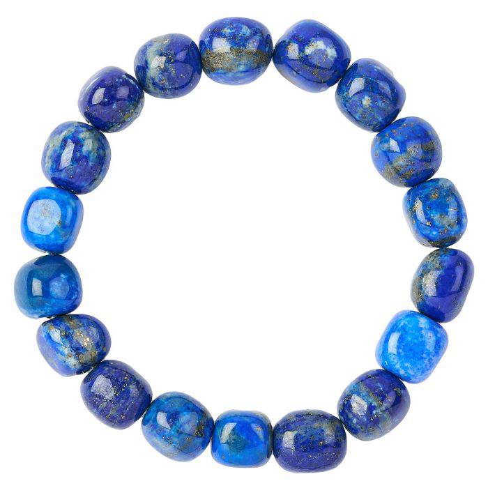 Lapis Lazuli Tumblestone Bracelet - Crystal Nest
