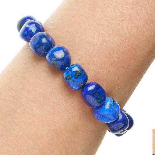 Lapis Lazuli Tumblestone Bracelet - Crystal Nest