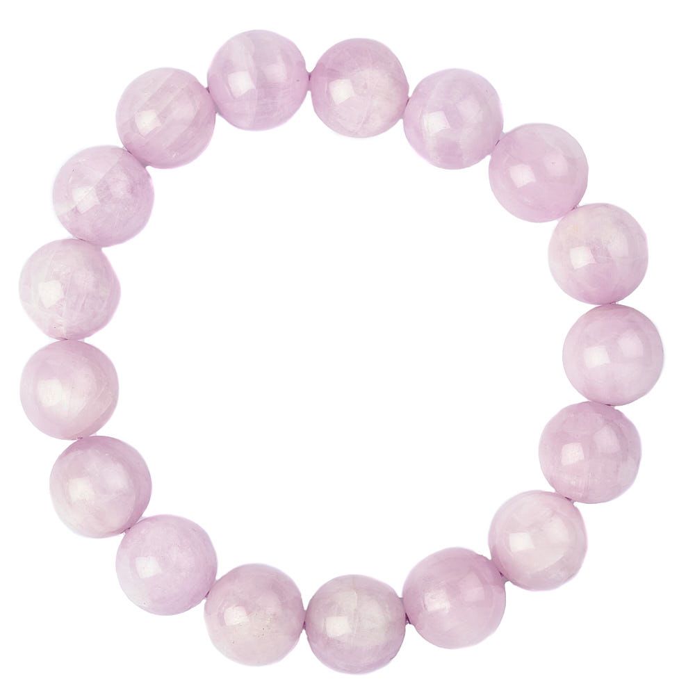 Kunzite Bead Bracelet - Crystal Nest