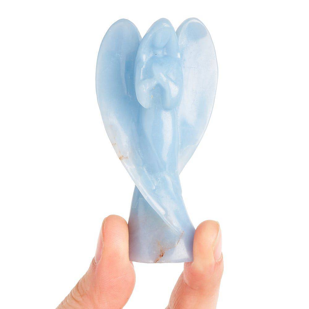 Angelite Angel Mary - Crystal Nest