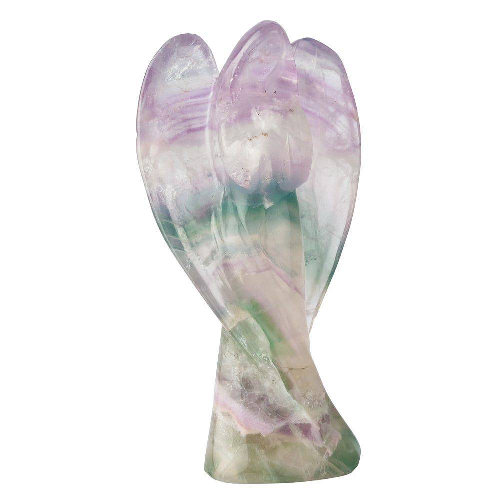 Rainbow Fluorite Angel Mary - Crystal Nest